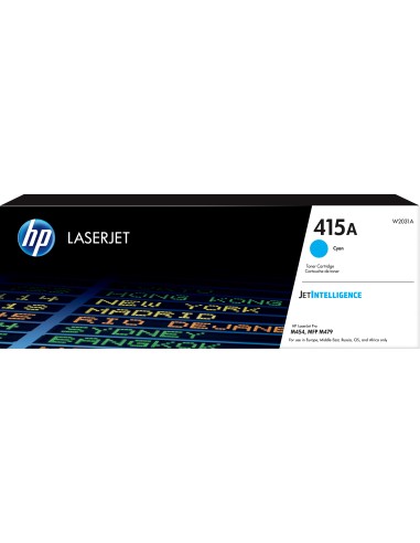 HP LaserJet M479fdw nº415A Toner Cian 2.100 Pag.