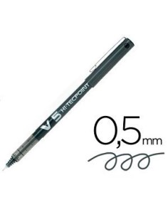 ROTULADOR PILOT V5 NEGRO NV5N/ BX-V5 (12)