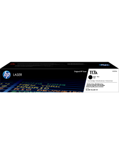 HP Cartucho de toner Original Laser Laser 150A/178/179Fnw 117A negro (W2070A)