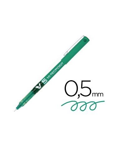 ROTULADOR PILOT V5 VERDE NV5V/ BX-V5 (12)