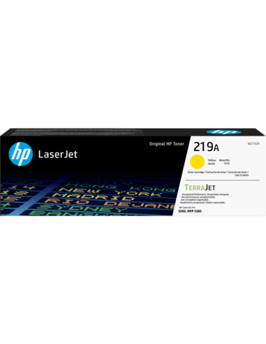 HP 219A Yellow Original LaserJet Toner Cartridge