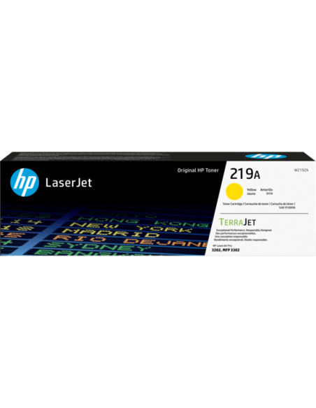 HP 219A Yellow Original LaserJet Toner Cartridge