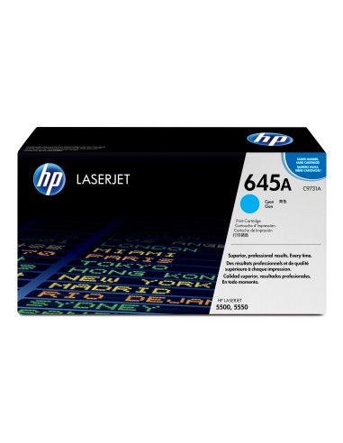HP Laserjet Color 5500/5550 Toner Cian, 13.000 Paginas