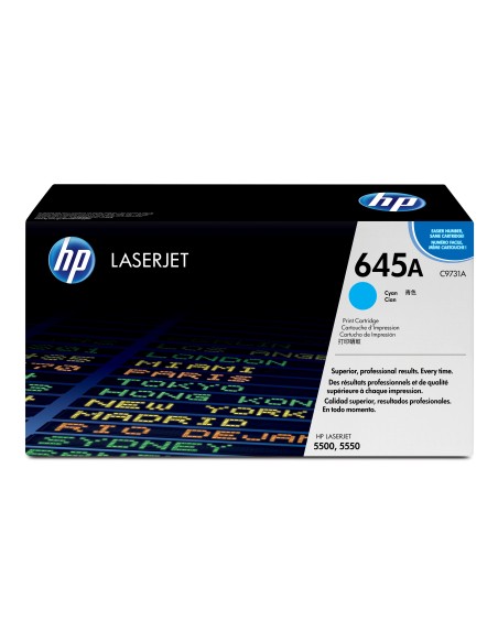 HP Laserjet Color 5500/5550 Toner Cian, 13.000 Paginas