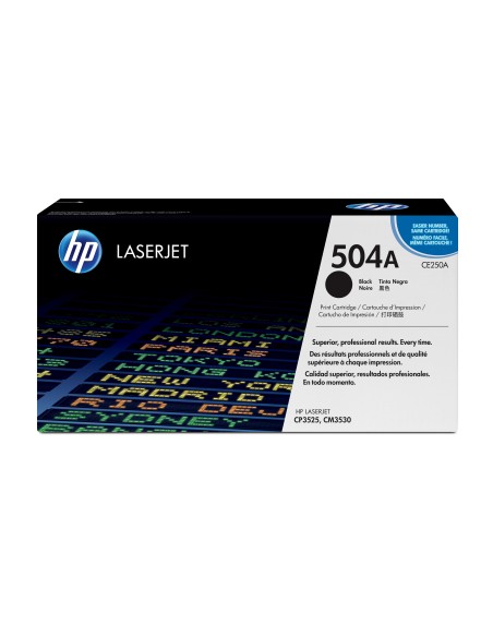 HP Laserjet CP3525 Toner Negro (5.000 paginas)