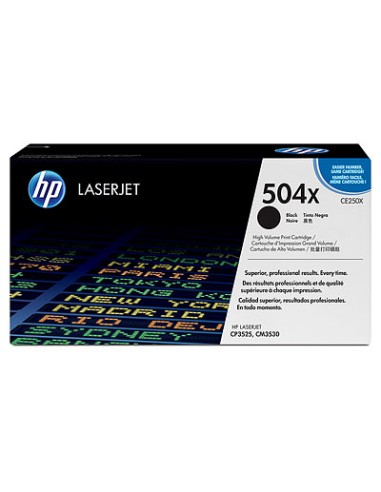 HP Laserjet CP3525 Toner Negro (10.500 paginas)