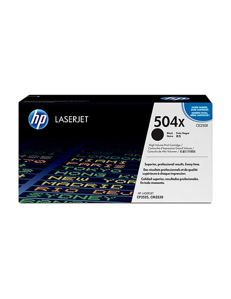 HP Laserjet CP3525 Toner Negro (10.500 paginas)