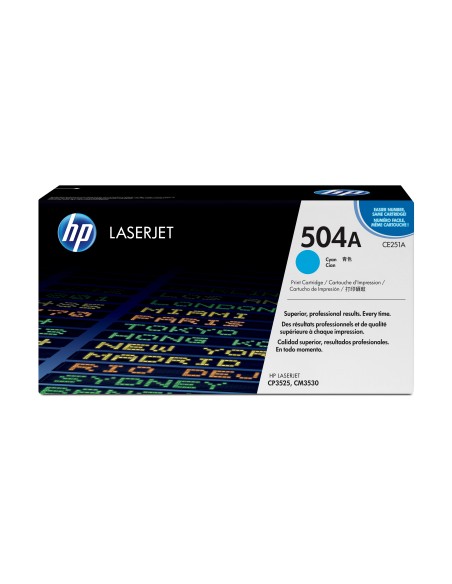 HP Laserjet CP3525 Toner Cian (7.000 paginas)504A