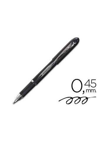 BOLIGRAFO ROLLER JESTREAM 1.0 mm. NEGRO  SX-210 UNIBALL 14480000 (12)
