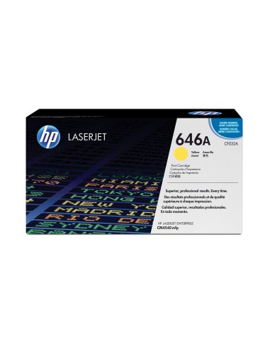 HP Laserjet CM4540 Toner Amarillo
