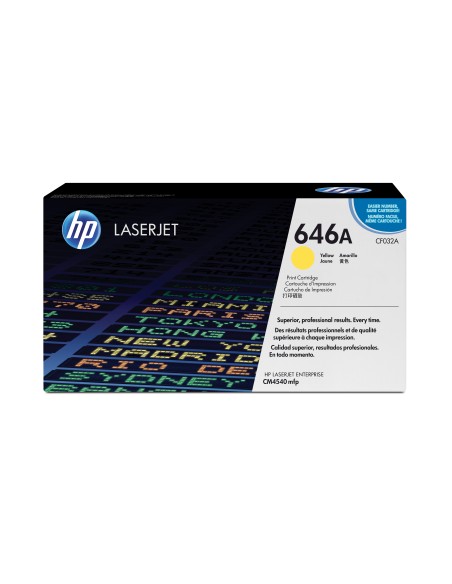 HP Laserjet CM4540 Toner Amarillo