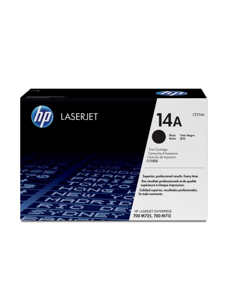 HP LaserJet Interprise 700MFP/M725 Toner Negro nº14A