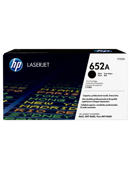 HP LaserJet Enterprise Flow MFP M680f 652A Toner Negro