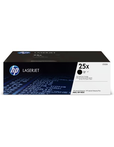 HP Toner 25X LaserJet con tecnología Smart Print M806dn M806x M806x+