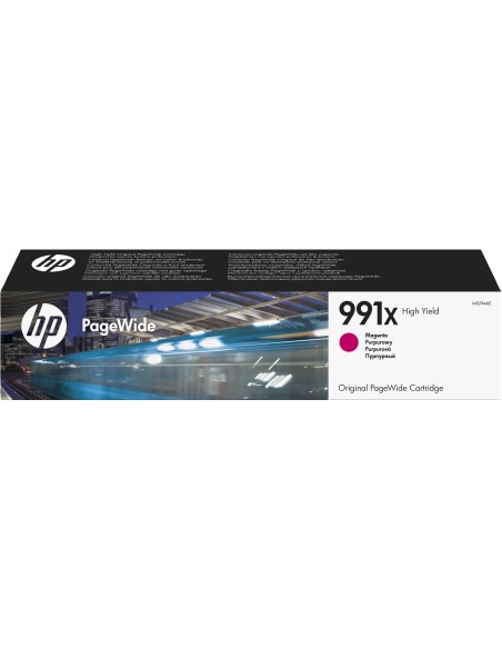 HP PageWide Pro 750/772/777 Cartucho 991X de alta capacidad magenta