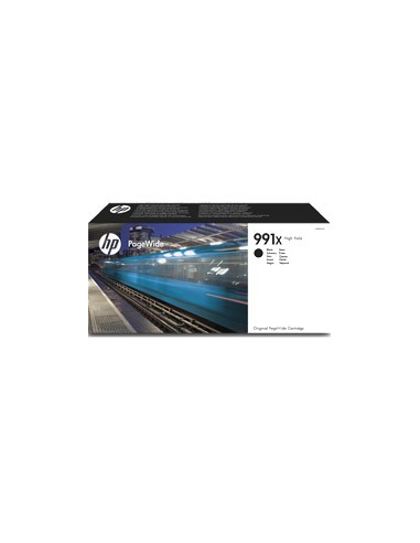 HP PageWide Pro 750/772/777 Cartucho 991X de alta capacidad negro