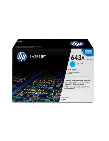 HP Laserjet Color 4700 Toner Cian, 10.000 Paginas
