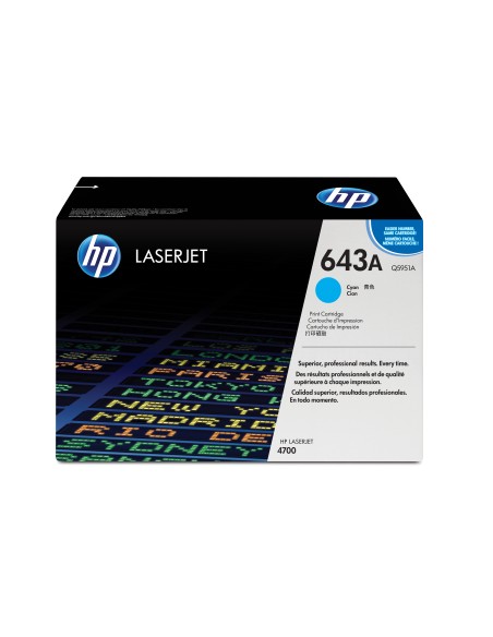 HP Laserjet Color 4700 Toner Cian, 10.000 Paginas