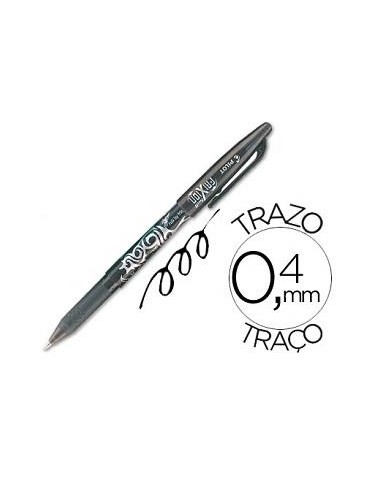 BOLIGRAFO PILOT FRIXION  BORRABLE 0.7  NEGRO  NFN/  BL-FR7 (12)