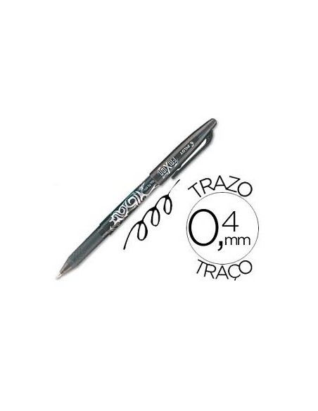 BOLIGRAFO PILOT FRIXION  BORRABLE 0.7  NEGRO  NFN/  BL-FR7 (12)
