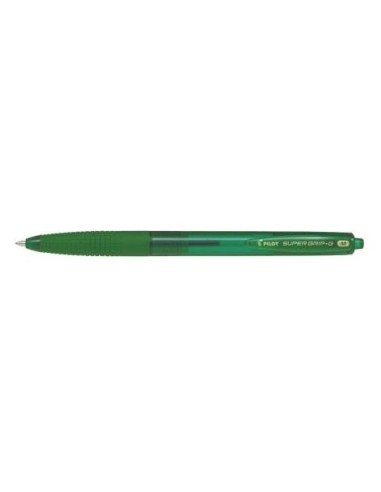 BOLIGRAFO SUPER GRIP G  PILOT VERDE  NSGGV / BPGG-8R-M (12)
