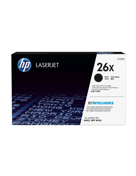 HP LaserJet Pro M402/426 Toner Negro nº26X 9.000 paginas alta capacidad