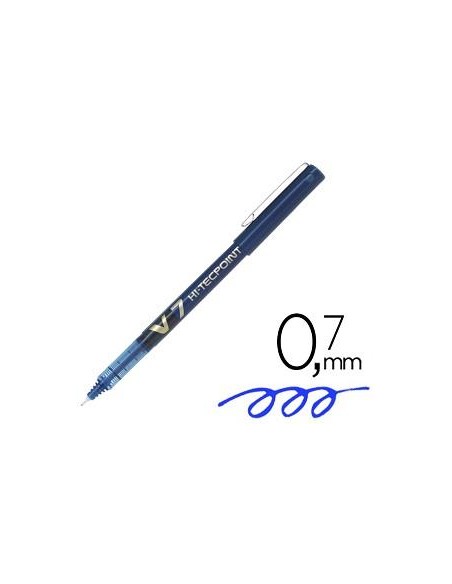 ROTULADOR PILOT V7 AZUL    NV7A/  BX-V7 (12)