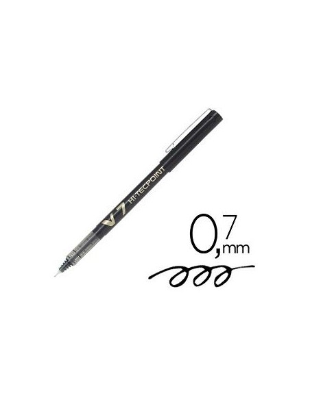 ROTULADOR PILOT V7 NEGRO NV7N/  BX-V7 (12)