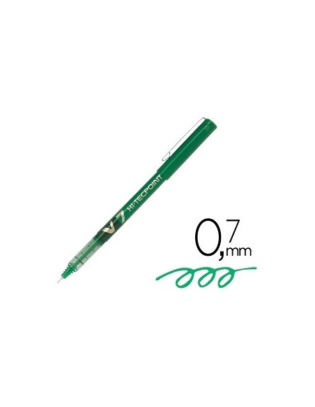 ROTULADOR PILOT V7 VERDE  NV7V/  BX-V7 (12)