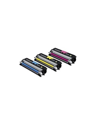 KONICA MINOLTA Magic Color 160016501690 Pack Toner Cian Magenta y Amarillo