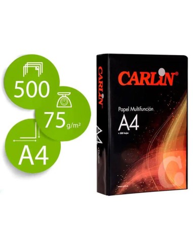 PAPEL A4 CARLIN STANDARD CAJA NEGRA 79GRS  PROMOCION ESPECIAL PAQUETE