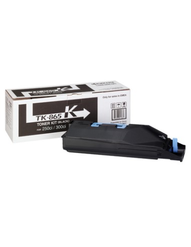 KYOCERA TASKalfa 250ci/300ci TK865K MFP Toner negro