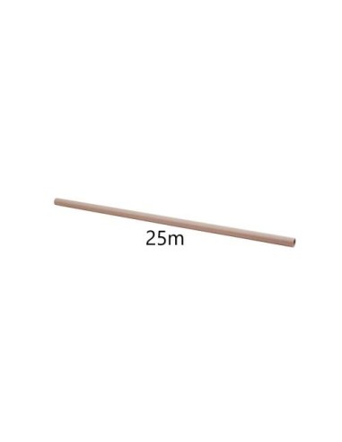 ROLLO PAPEL KRAFT 1X25 METROS MARRON SADIPAL 10629 / FABRISA 15747