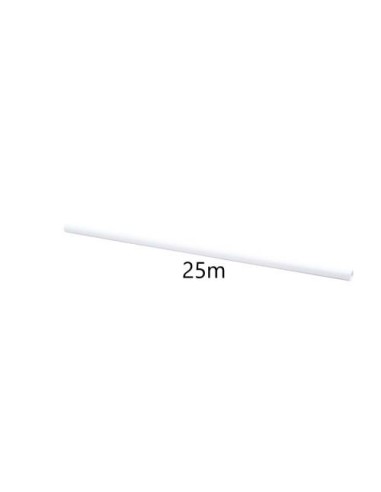 ROLLO PAPEL KRAFT 1X25 METROS BLANCO  SADIPAL 10636/ FABRISA 15748