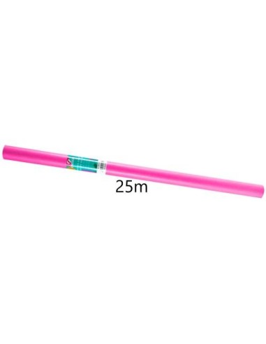 ROLLO PAPEL KRAFT 1X25 METROS ROSA CSUR 63739