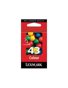 LEXMARK Z1520, Multifuncion X4850/6570/9350/9570 Cartucho Color nº43