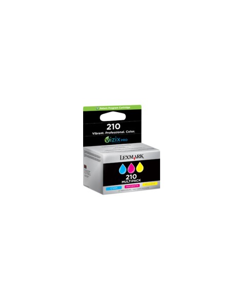 LEXMARK Office EDGE PRO 4000/5500/5500T Cartucho Tricolor Nº210 (Pack 3)