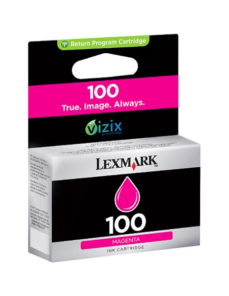 LEXMARK S/305/405/505/605 PRO/205/705/805/905 Cartucho de tinta Magenta Retornable nº100XL