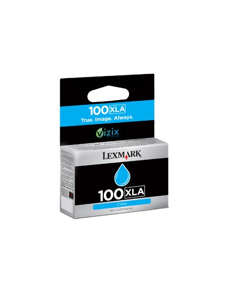 LEXMARK CARTUCHO INYECCION TINTA CIAN Nº100 XLA VIZIX