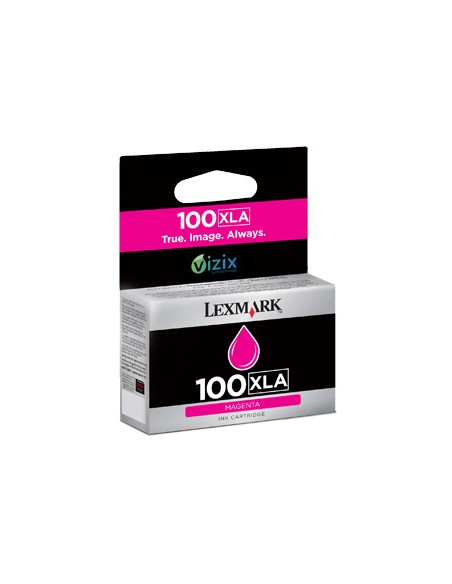 LEXMARK CARTUCHO INYECCION TINTA MAGENTA Nº100 XLA VIZIX