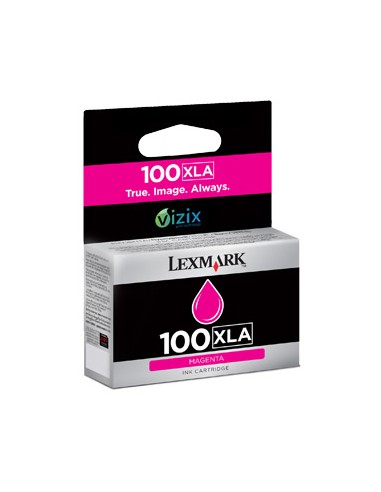 LEXMARK CARTUCHO INYECCION TINTA MAGENTA Nº100 XLA VIZIX