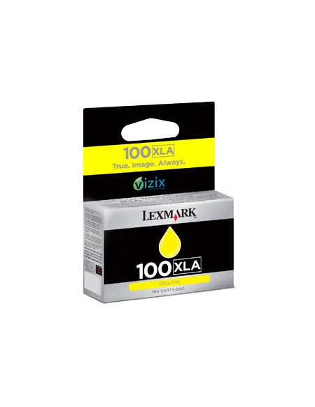 LEXMARK CARTUCHO INYECCION TINTA AMARILLO Nº100 XLA VIZIX