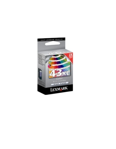 LEXMARK Z1520, Multifuncion X4850/6570/9350/9570 Cartucho Color nº43XL PLUS