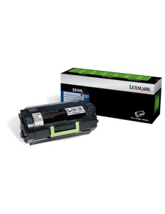Lexmark 520HAL Cartucho de toner de rendimiento alto para etiquetas