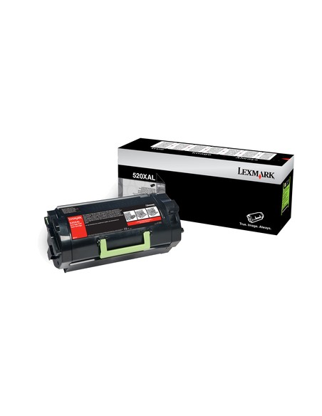 Lexmark 520XAL Cartucho de toner de rendimiento extra alto para etiquetas