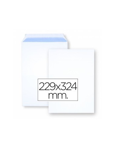 BOLSA BLANCA 229X324 A4 AUTODEX 100GRS C/250 SAM 148809