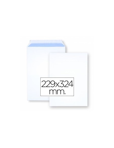 BOLSA BLANCA 229X324 A4 AUTODEX 100GRS C/250 SAM 148809