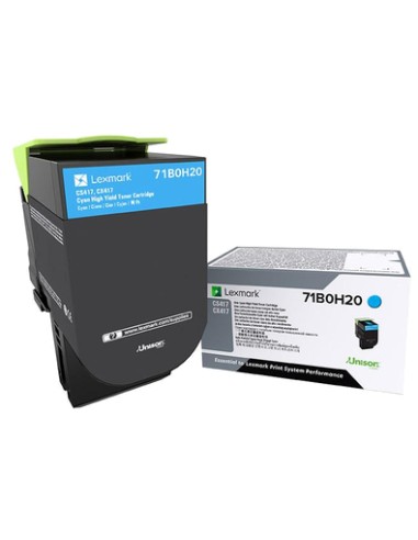 Lexmark CS/CX 417 Cartucho de toner cian Alto Rendimiento