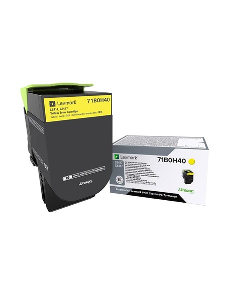 Lexmark CS/CX 417 Cartucho de toner amarillo Alto Rendimiento