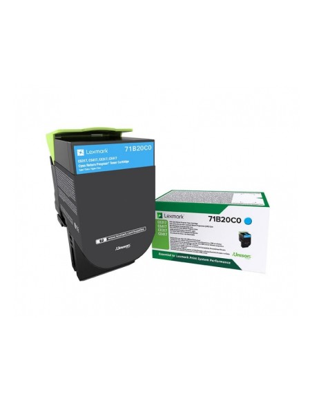 LEXMARK TONER 71B20C0 CIAN